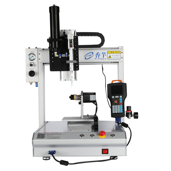 300mL密封膠四軸旋轉(zhuǎn)平臺點膠機(jī)